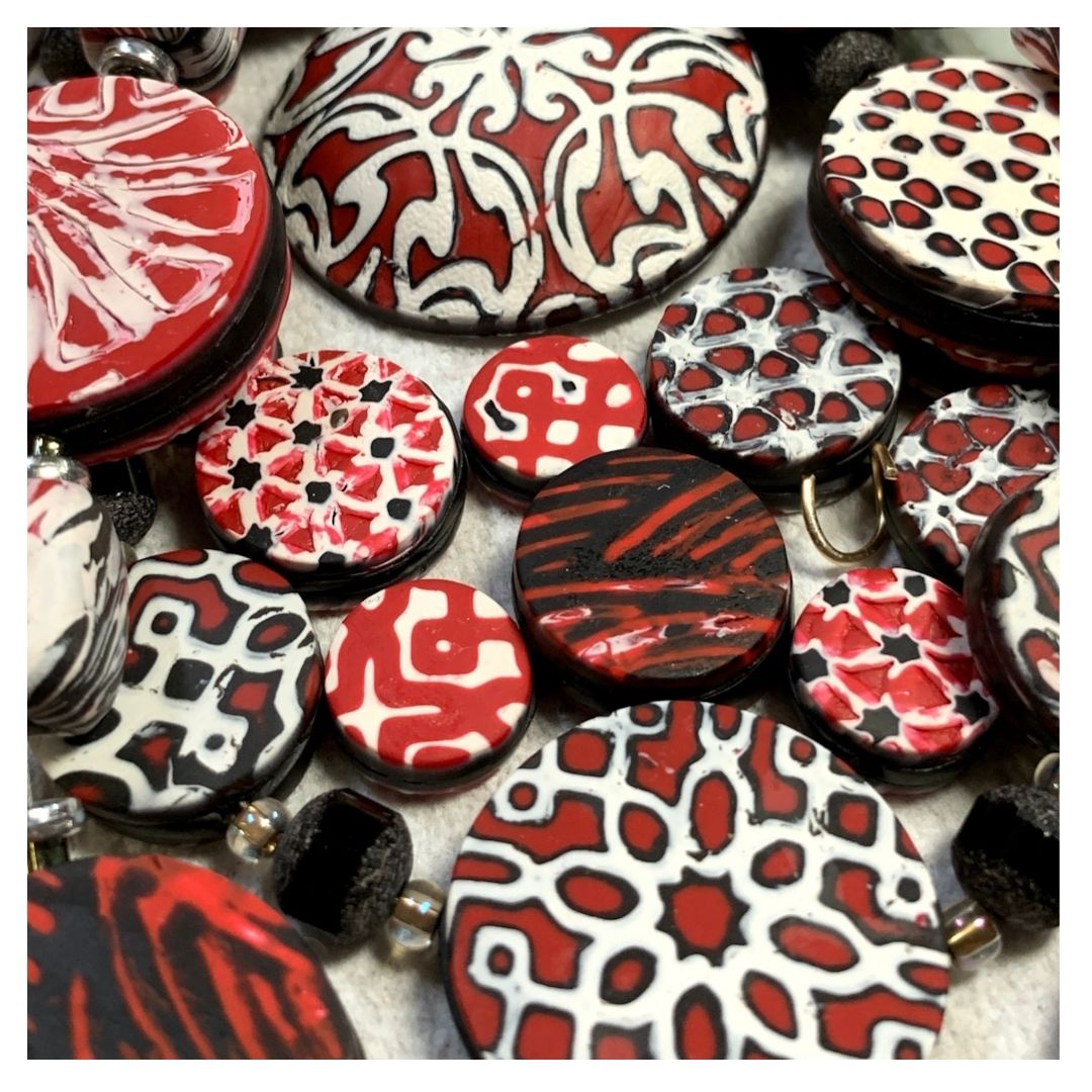 Red, Black and White