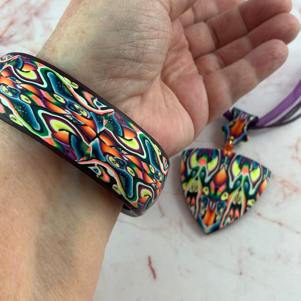 Neon Bloom Jewellery set