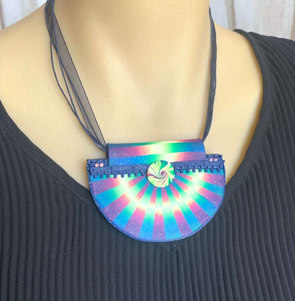 Ladies statement jewellery set: Colour Burst Rays and Sparkle