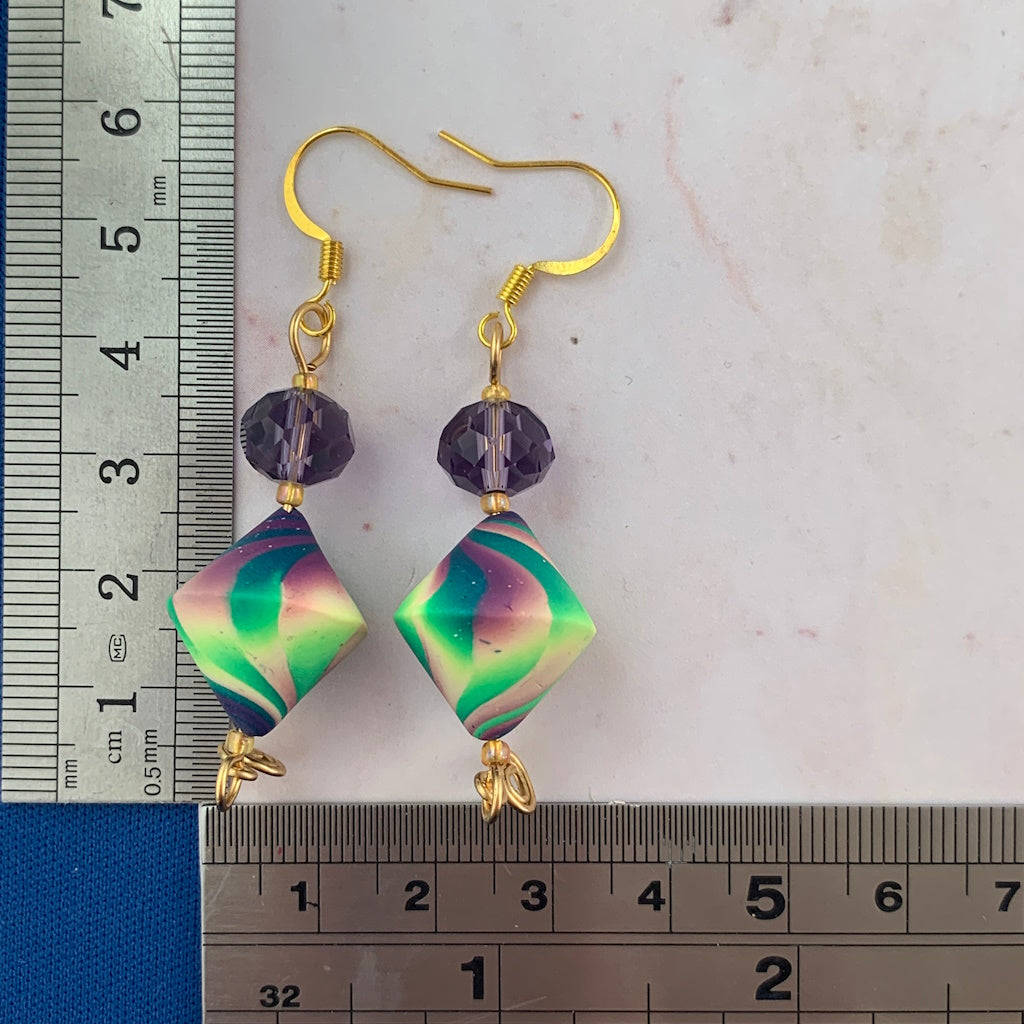 Ladies statement jewellery set: Colour Burst Rays and Sparkle